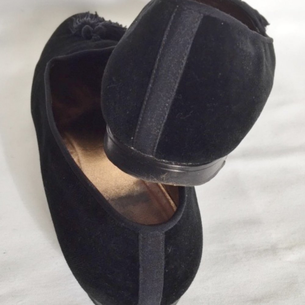 Vintage Calvin Klein Velvet Tuxedo Tassel Shoes - Picture 10 of 10